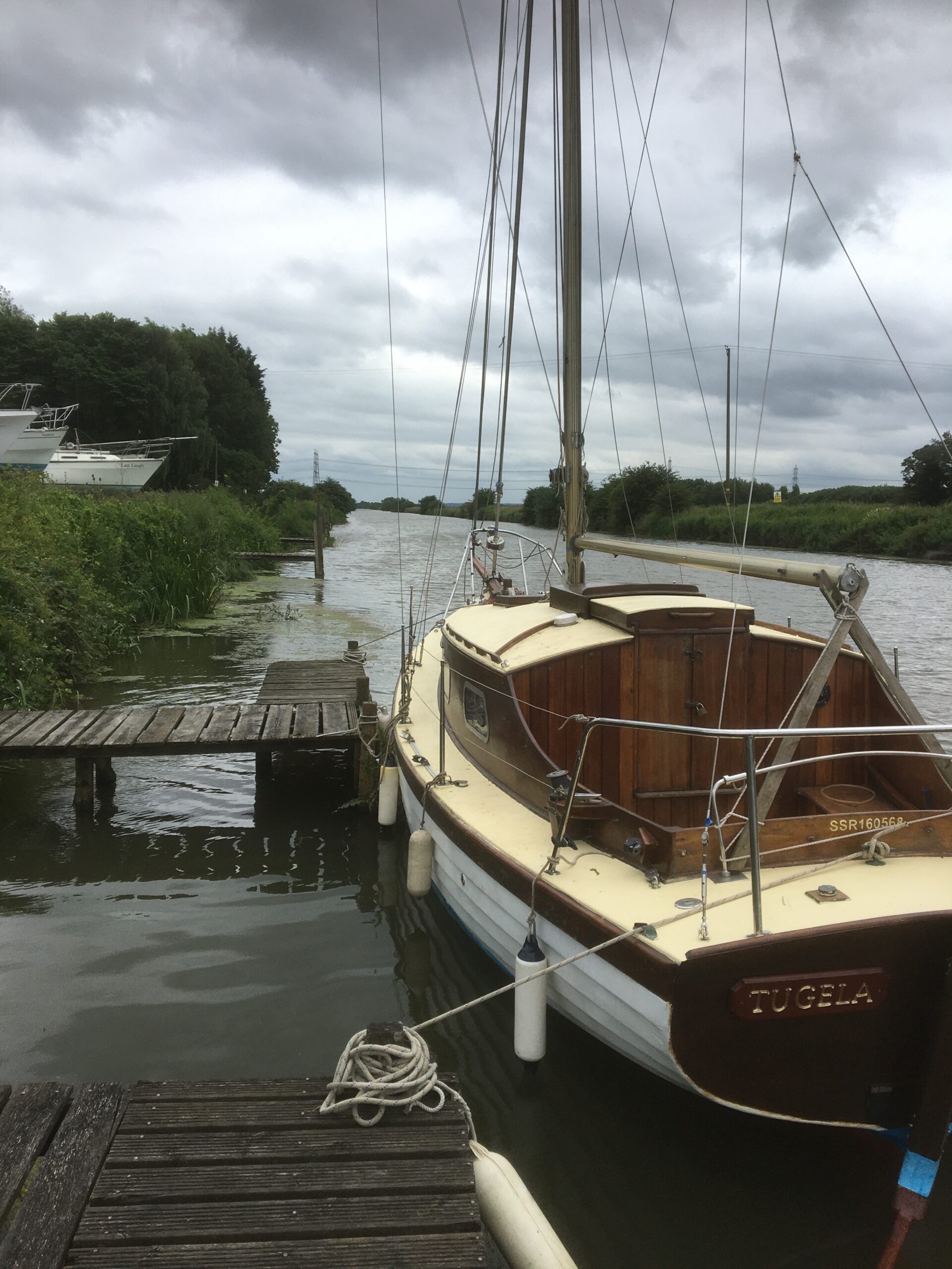 Finesse 27 – Tugela – classic wooden yacht