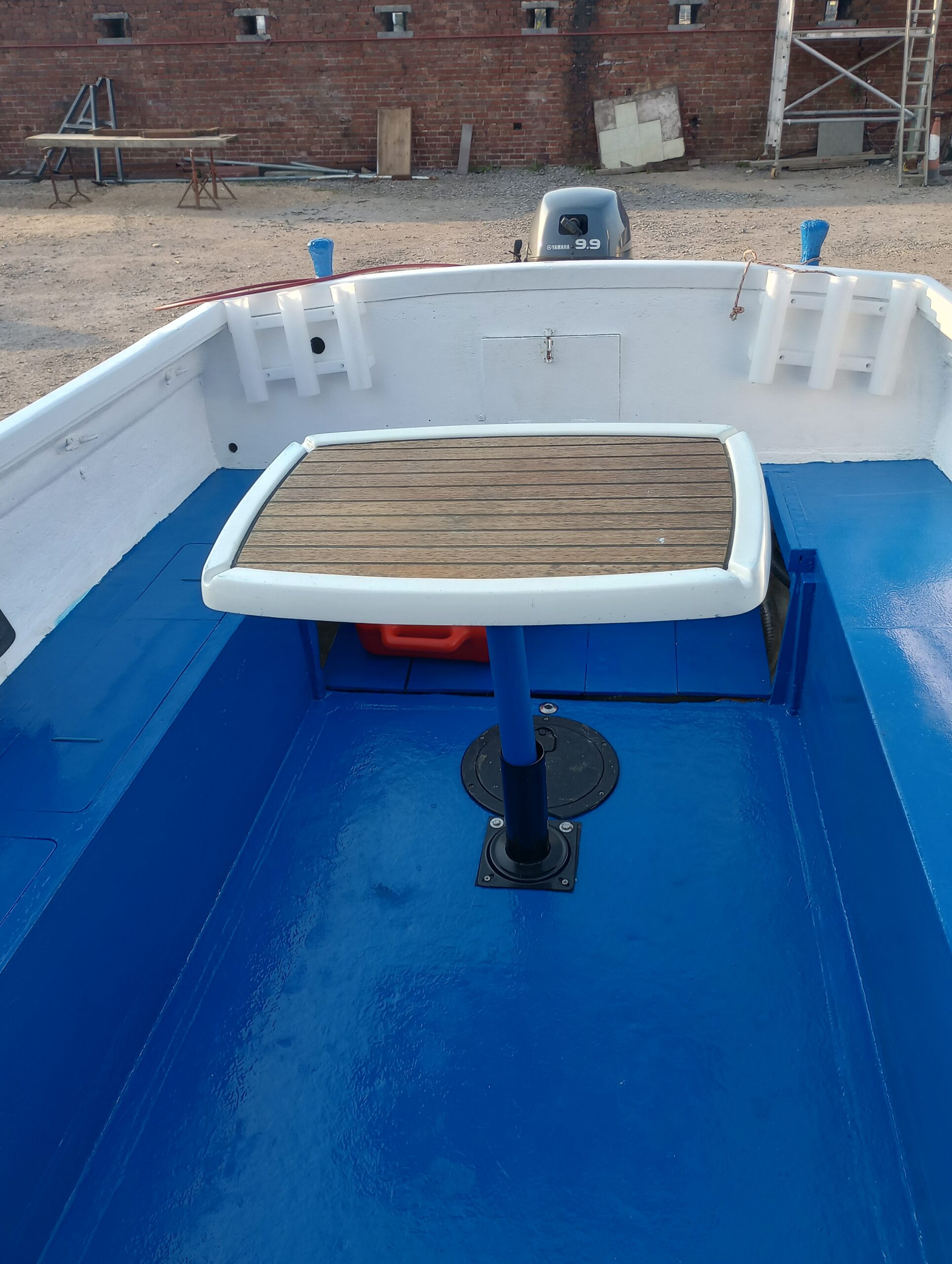 Fiberglass motor boat 17ft Long Shaft 4-Stroke (Vanguard model)