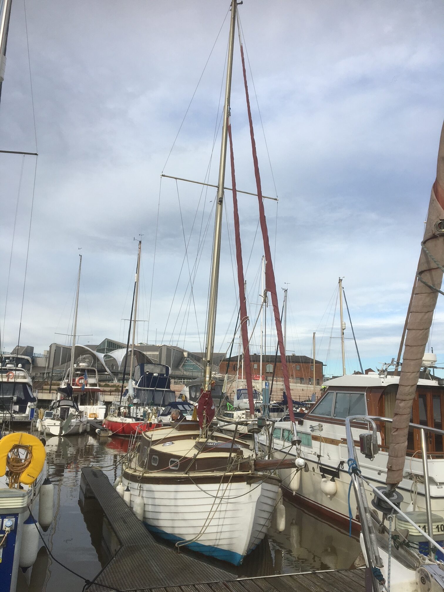 Finesse 27 – Tugela – classic wooden yacht