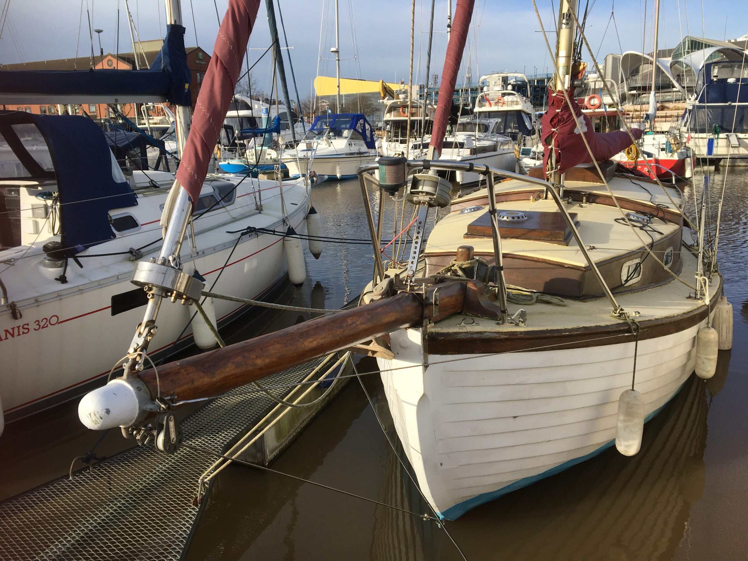 Finesse 27 – Tugela – classic wooden yacht