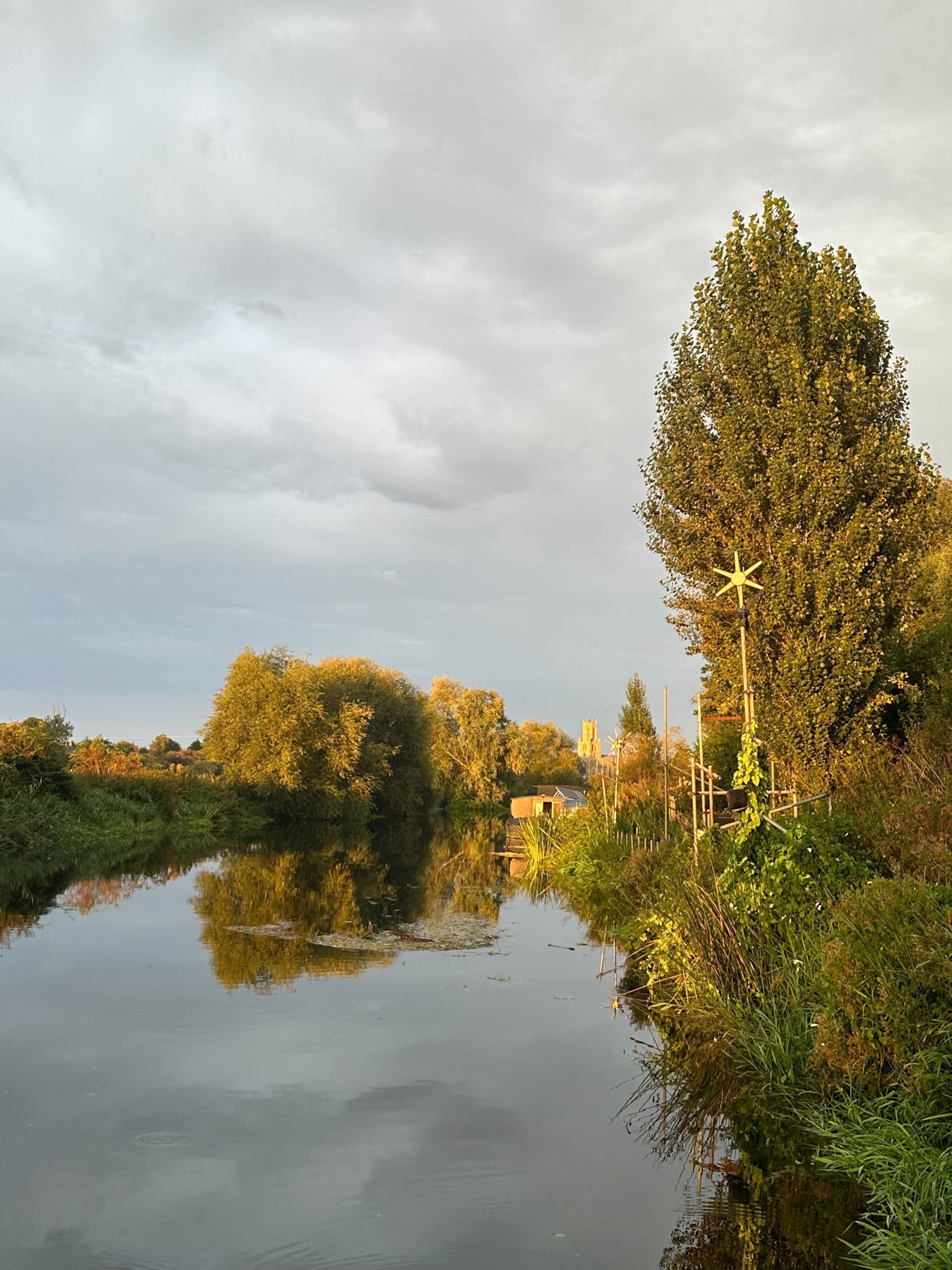 For Sale – 2019 Collinwood WideBeam Boat and Free Hold Private Mooring on the River Nene in Tansor