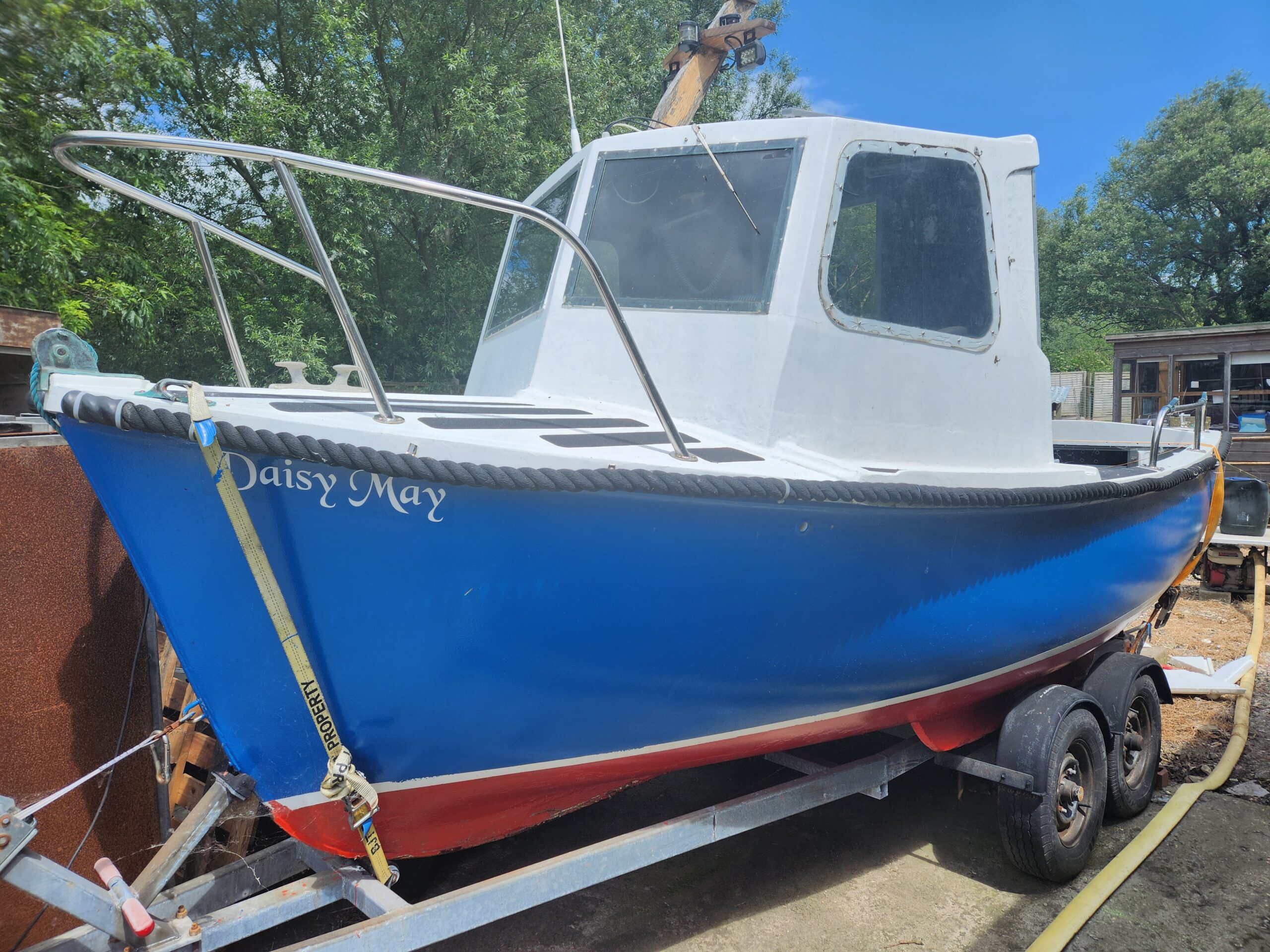 Plymouth Pilot 18ft Fishing Boat